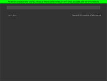 Tablet Screenshot of coveside.biz